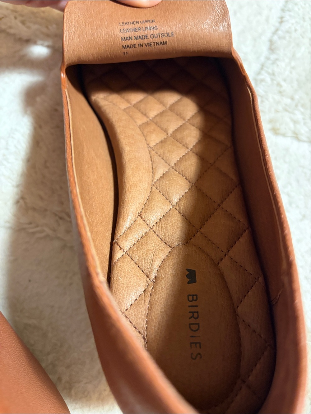 Birdies The Starling Leather Flats - Picture 5 of 9